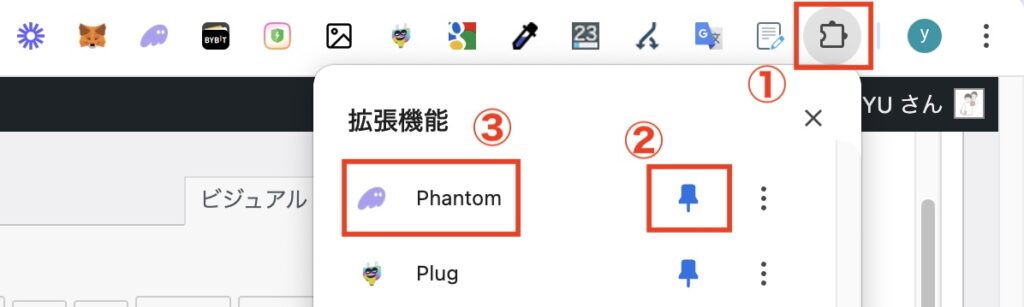 phantom wallet(ファントムウォレット)の作り方/使い方/入出金方法！